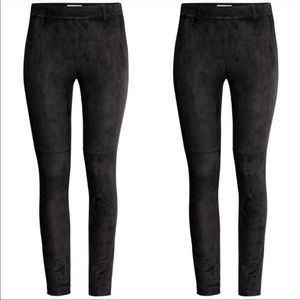 H&M suede pants!